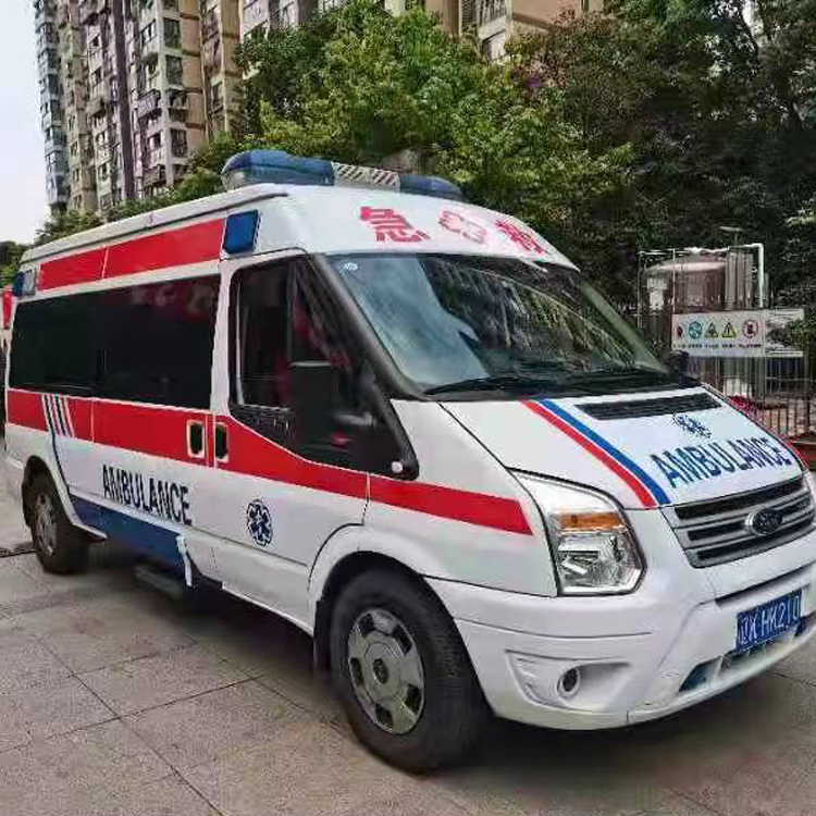 青秀长途救护车护送病人返乡